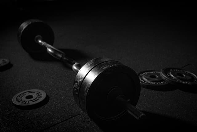 Rowing Haltère trainning